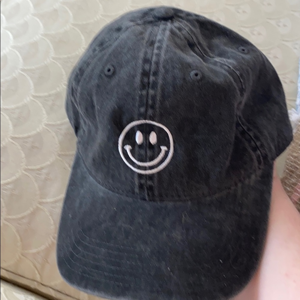 Vintage Otto smiley face hat